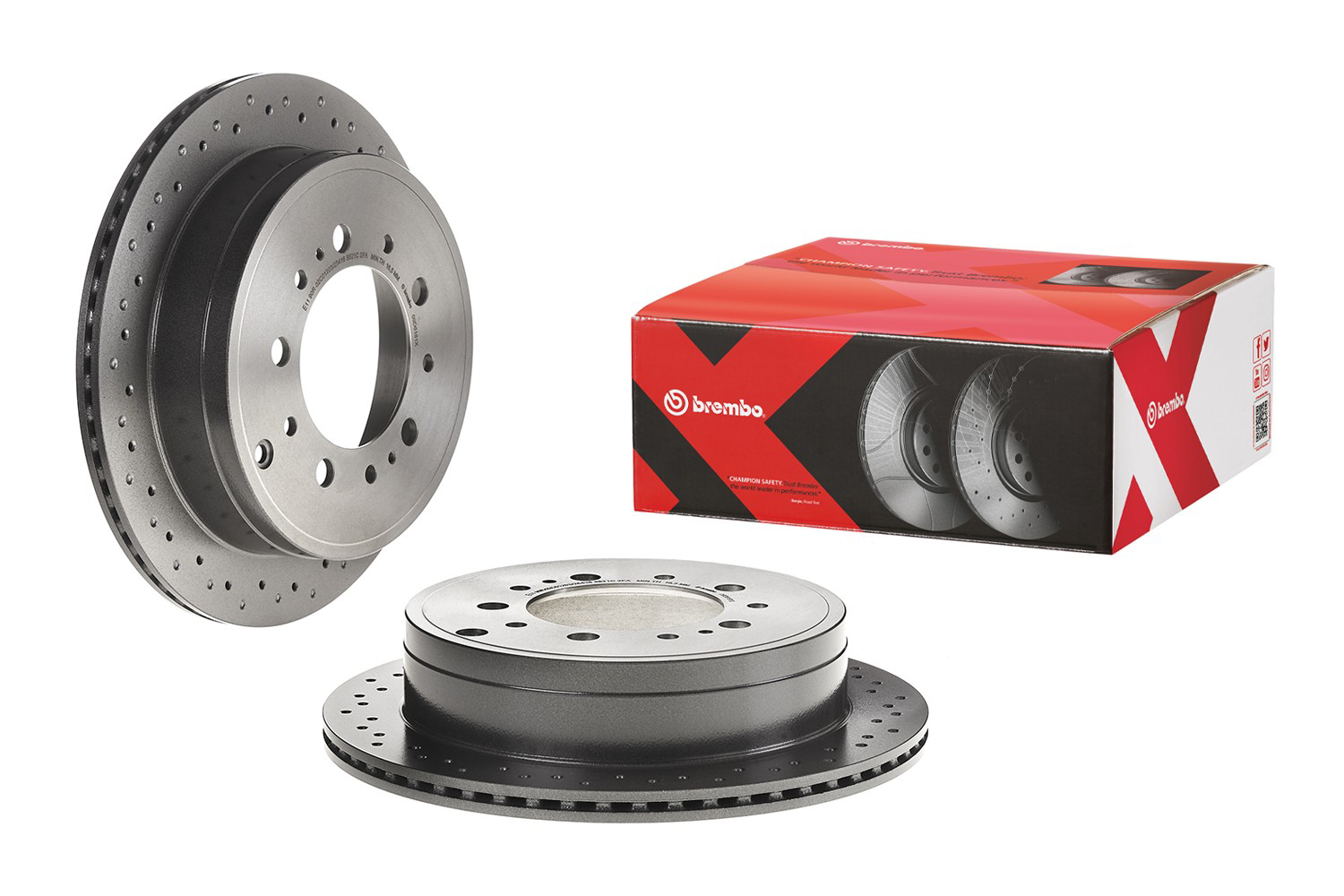 Купити 09D6181X Brembo Диск заднього гальма