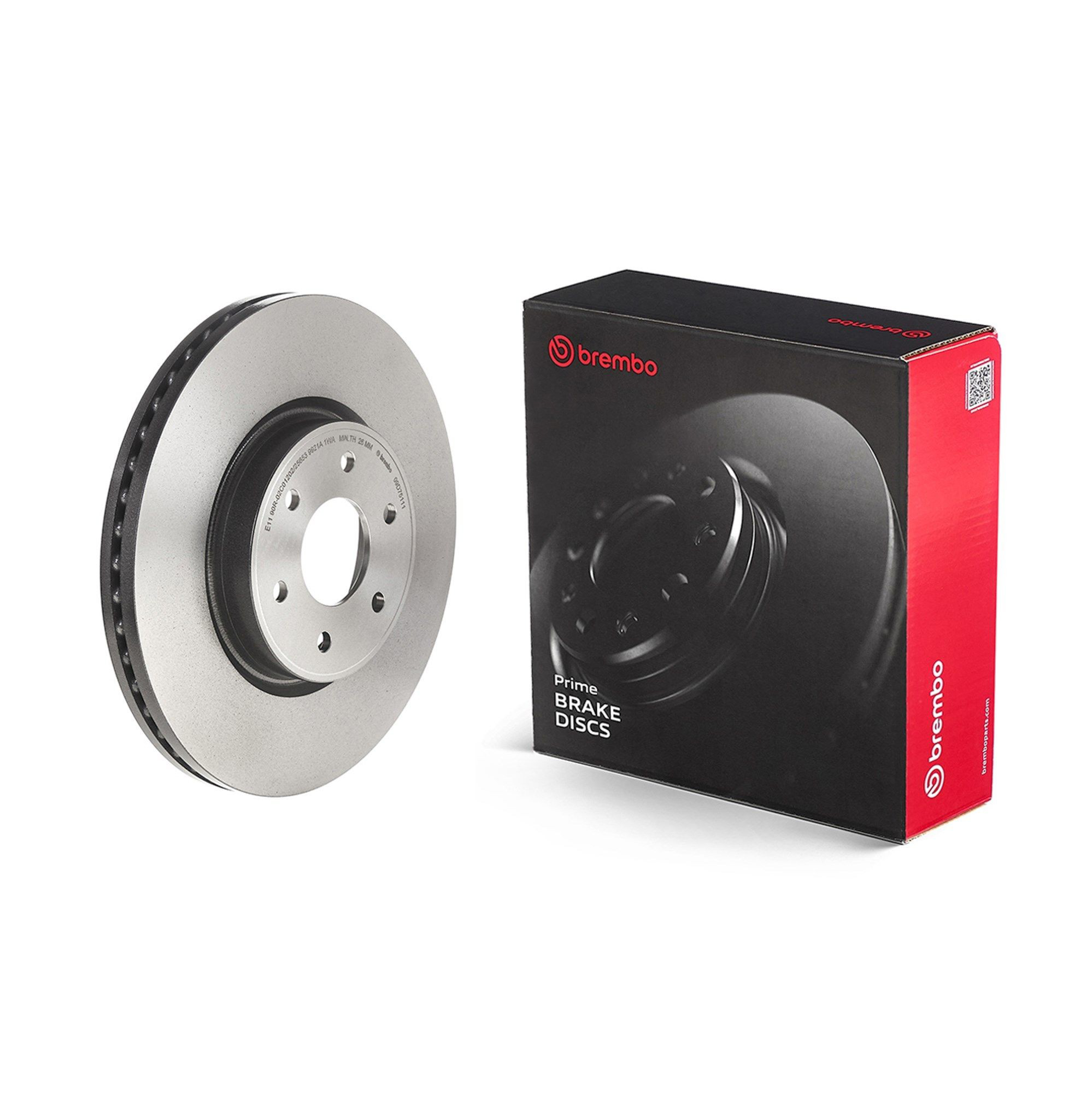 Диск переднього гальма Brembo 09D75111 ціна, від 92.96 USD