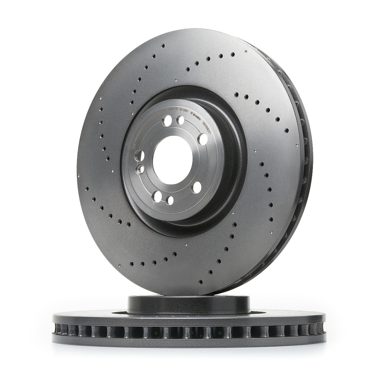 09D98221 Brembo Гальмо дискове переднє