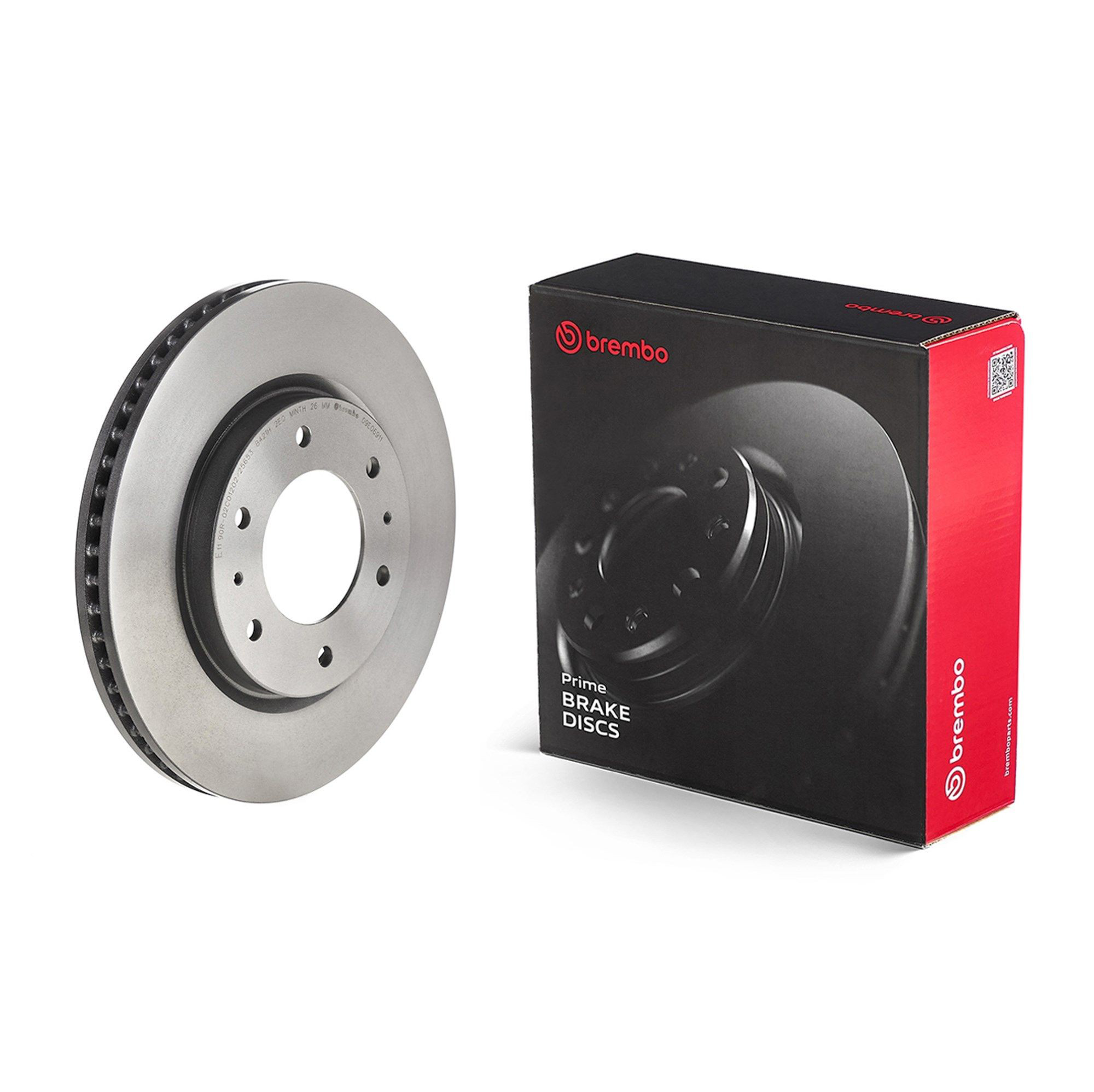 Диск переднього гальма Brembo 09E06911 ціна, від 89.00 USD