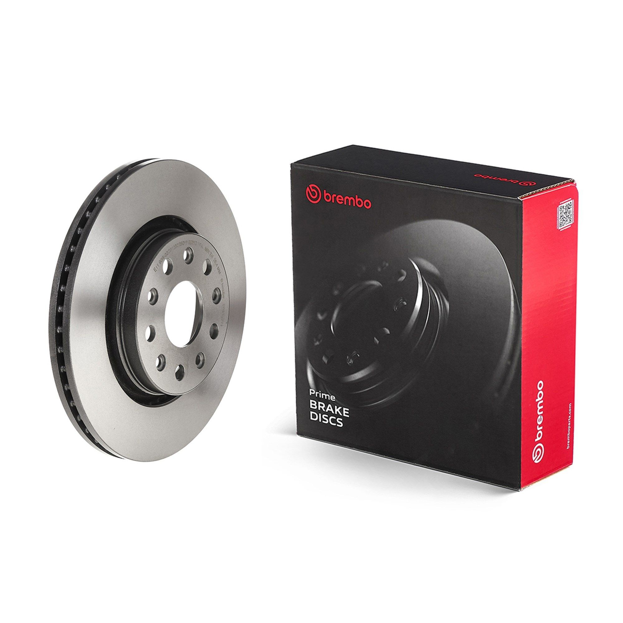 Диск переднього гальма Brembo 09E12711 ціна, від 99.42 USD