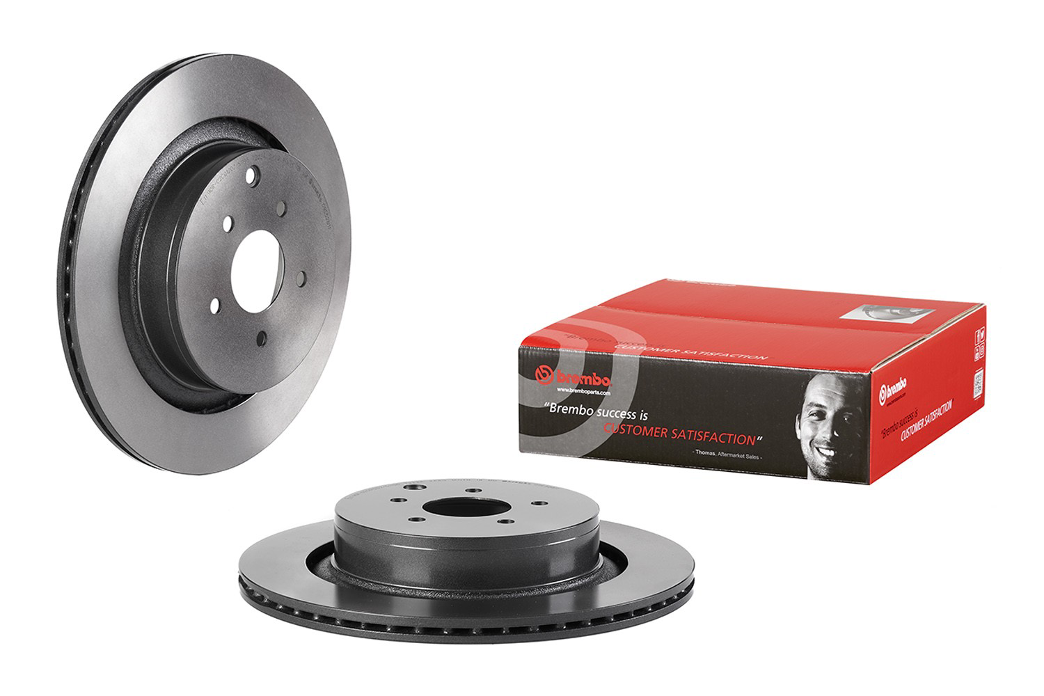 Купити 09E52811 Brembo Диск заднього гальма