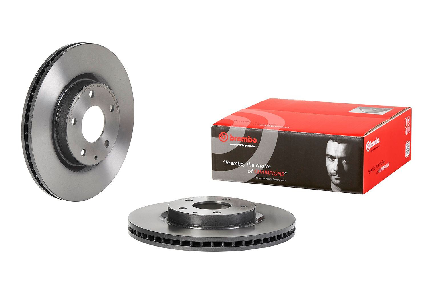 Диск гальмівний передній Brembo 09E83611