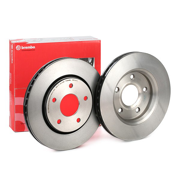 Диск переднього гальма Brembo 09N12411 ціна, від 48.60 USD