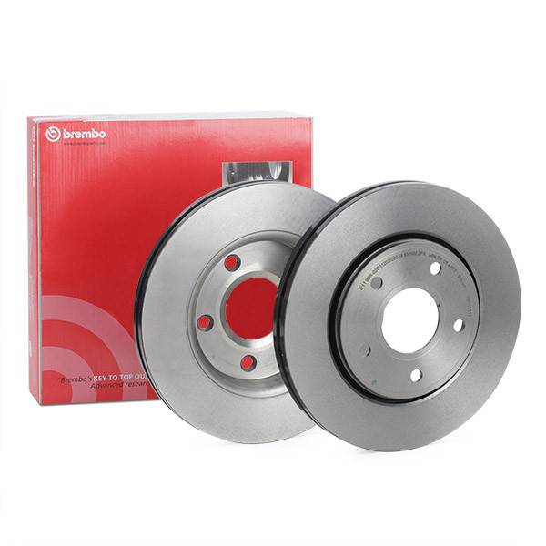 Диск гальмівний передній Brembo 09N12511