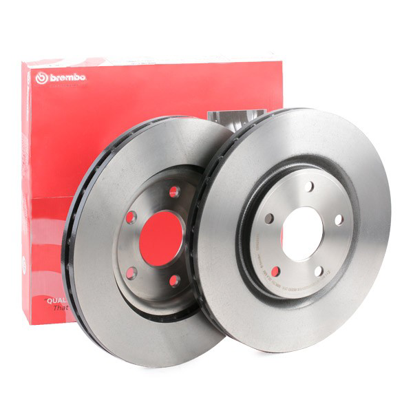 Диск гальмівний передній Brembo 09N24811