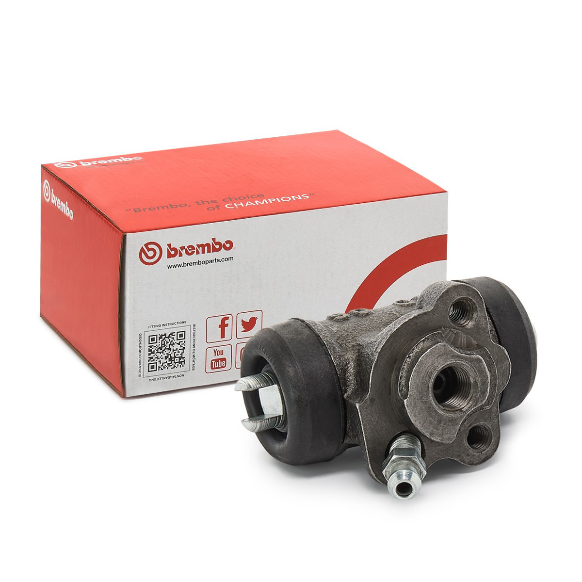 Циліндр гальмівний колісний/робітник, задній A12272 Brembo
