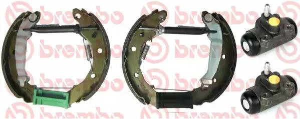 K15001 Brembo Колодки гальмівні задні, барабанні