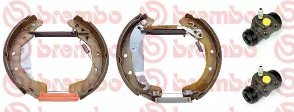 K59037 Brembo Колодки гальмівні задні, барабанні