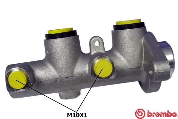 M15002 Brembo Циліндр гальмівний, головний