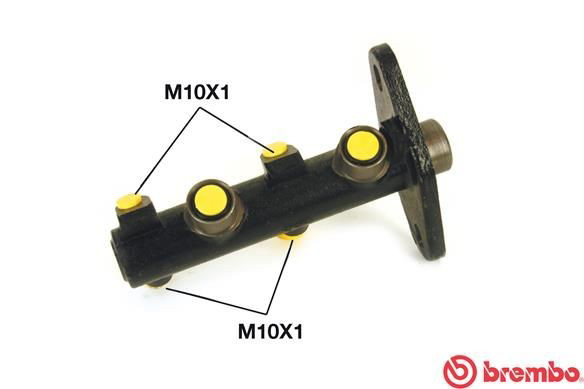 M24011 Brembo Циліндр гальмівний, головний