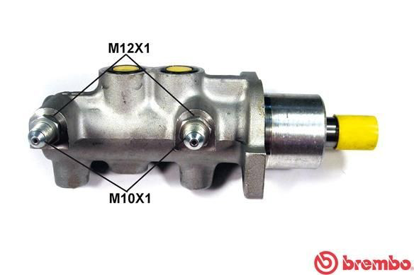 M24037 Brembo Циліндр гальмівний, головний