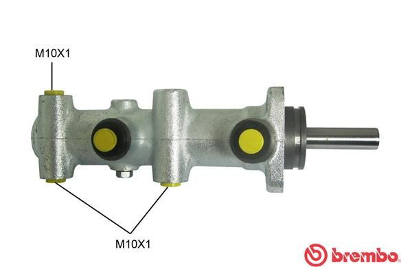 M61001 Brembo Циліндр гальмівний, головний