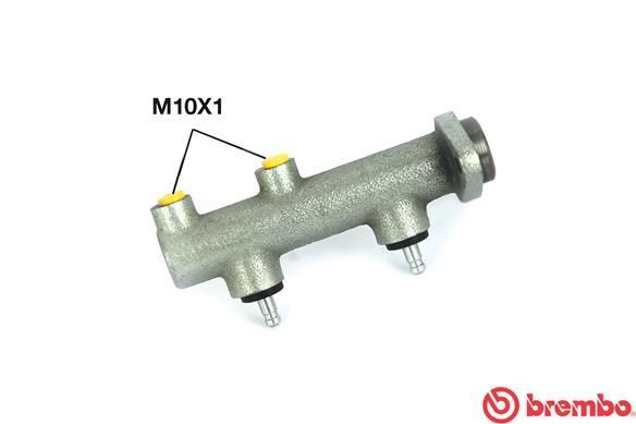 M85041 Brembo Циліндр гальмівний, головний