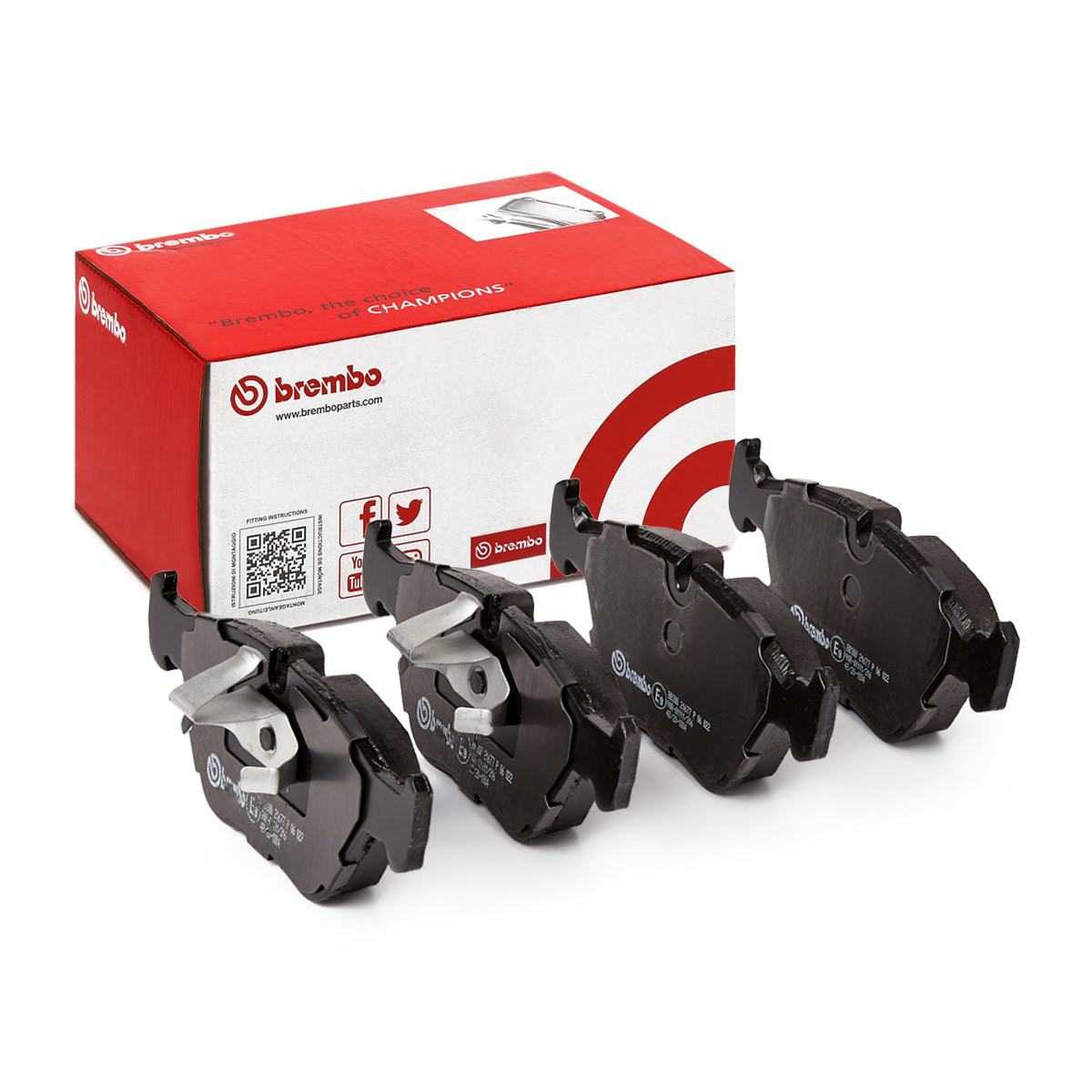 Тормозні колодки Brembo P06022