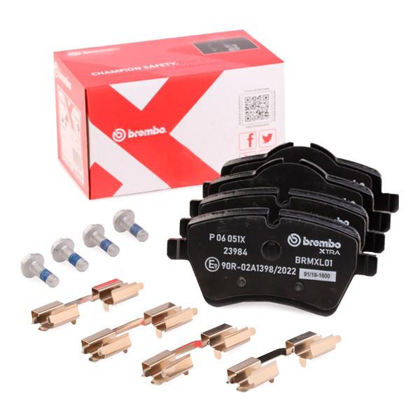 Гальмівні колодки Brembo P06051X ціна, від 49.58 USD