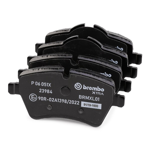 Купити P06051X Brembo Колодки гальмівні передні, дискові