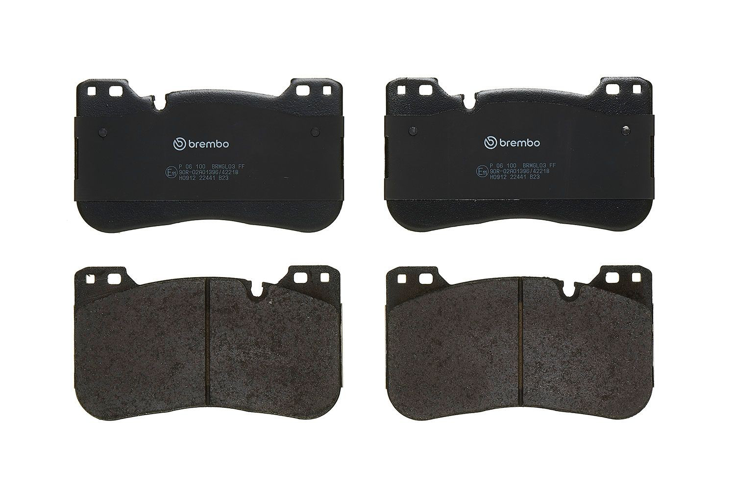 P06100 Brembo Передні гальмівні колодки