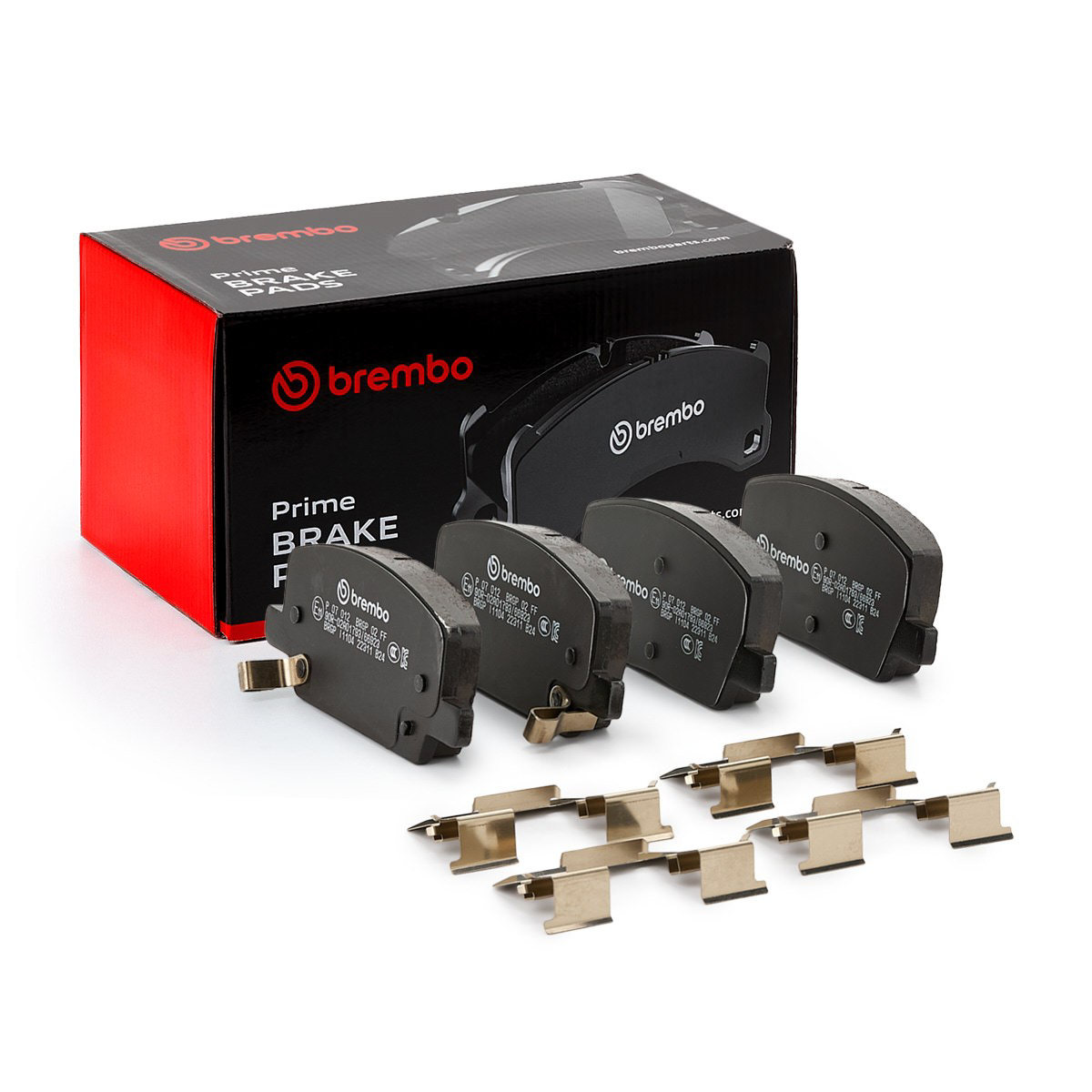 Гальмівні колодки Brembo P07012 ціна, від 55.13 USD