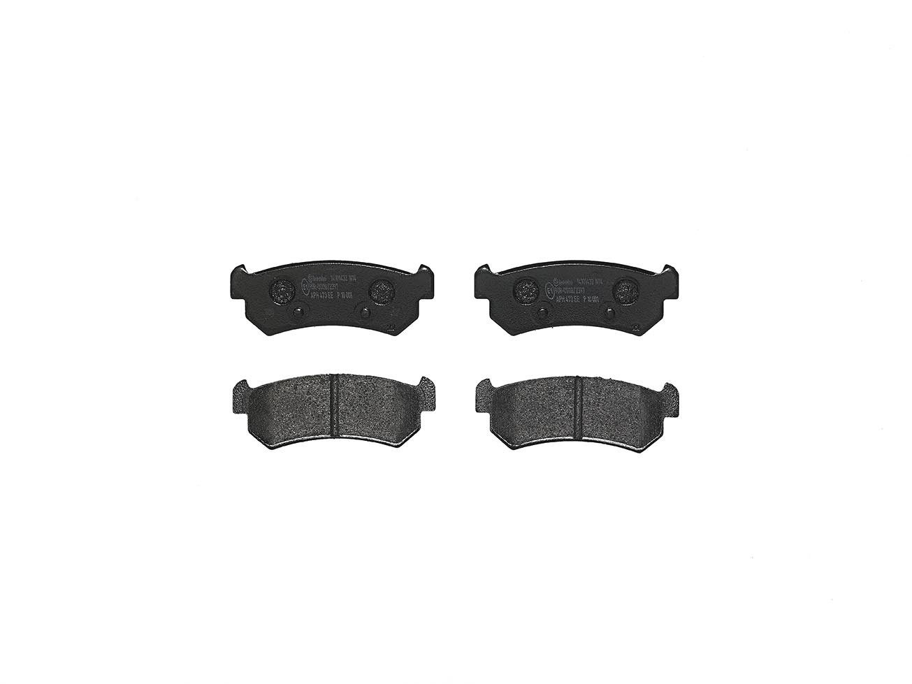 Задні гальмівні колодки Brembo P10001 ціна, від 14.20 USD