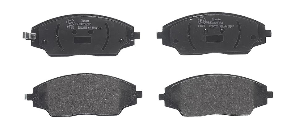 Купити P10070 Brembo Колодки гальмівні передні, дискові