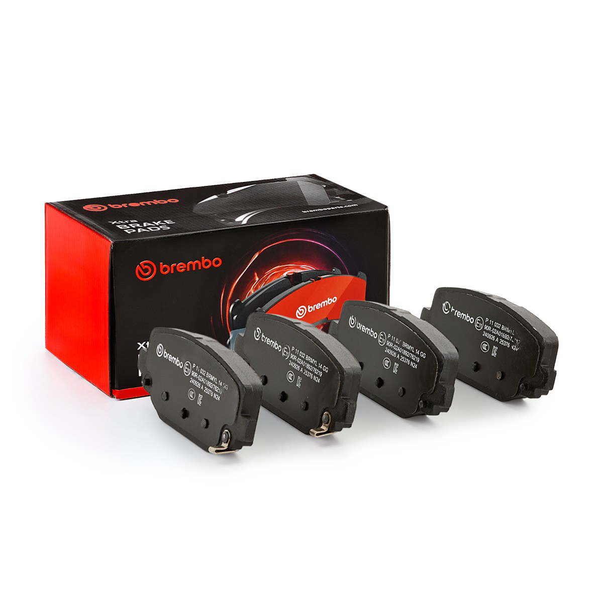 Задні гальмівні колодки P11032 Brembo