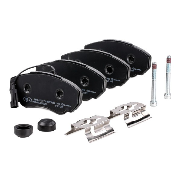 Гальмівні колодки Brembo P23091 ціна, від 21.14 USD