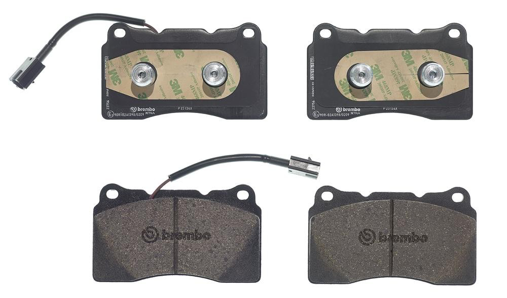 Купити P23134X Brembo Колодки гальмівні передні, дискові