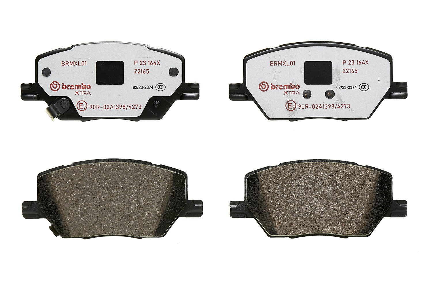 P23164X Brembo Передні гальмівні колодки
