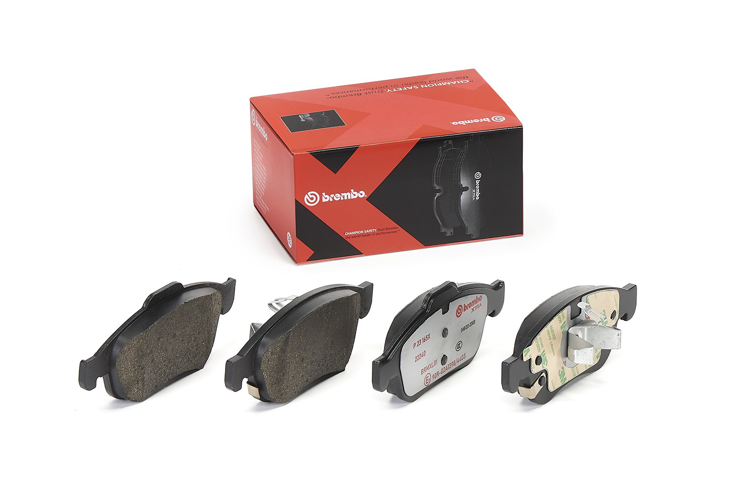 P23165X Brembo Передні гальмівні колодки
