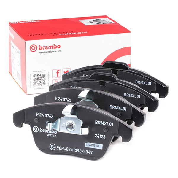 Купити P24076X Brembo Колодки гальмівні передні, дискові