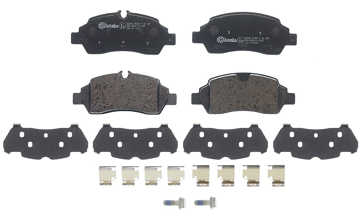 Задні гальмівні колодки Brembo P24209 ціна, від 33.88 USD
