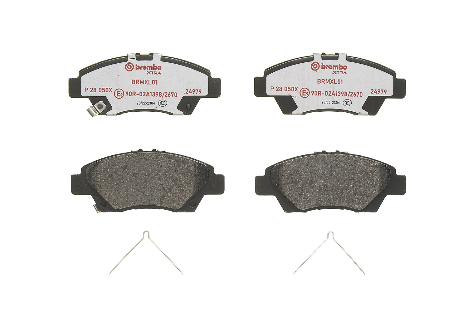 Передні тормозні колодки P28050X Brembo