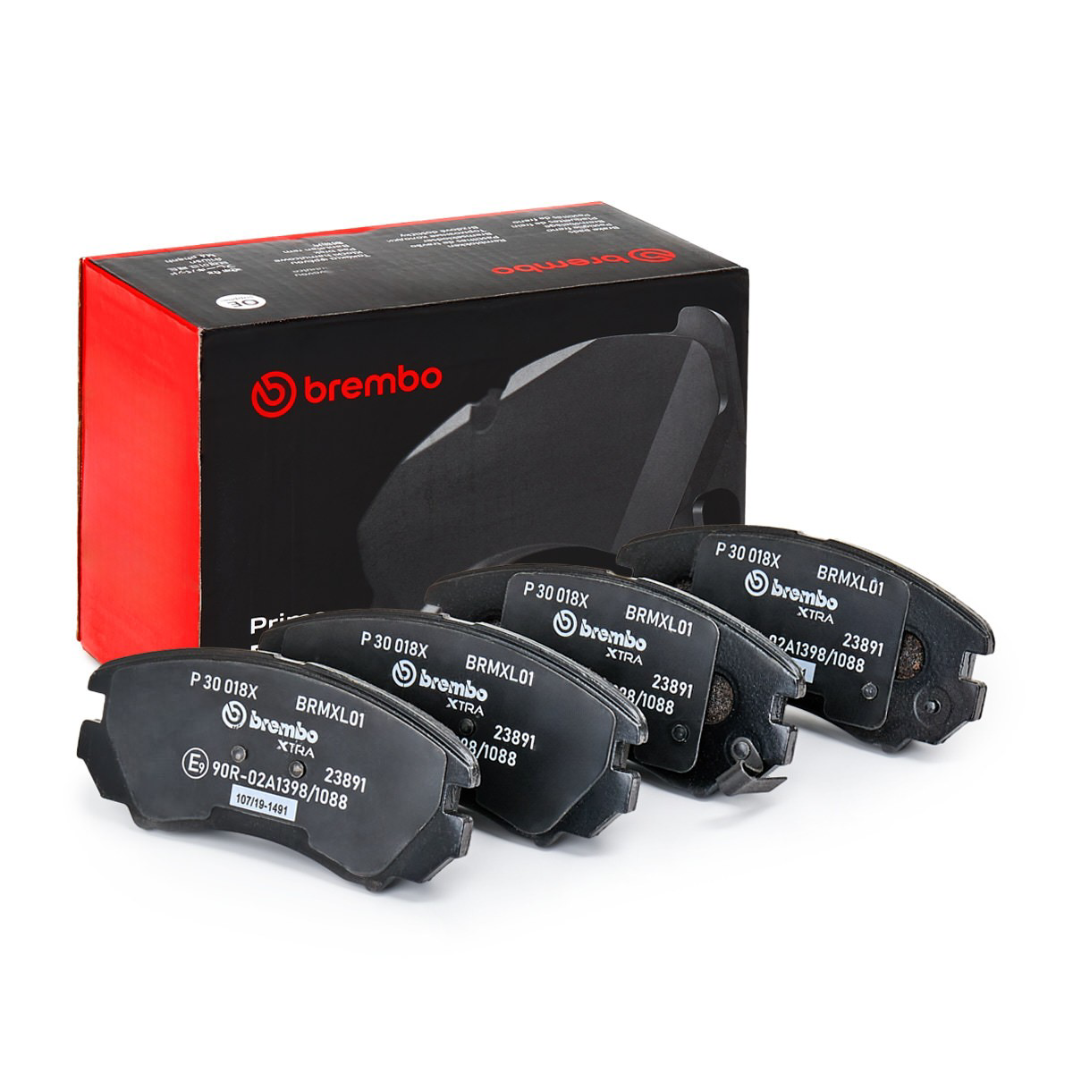 Купити P30018X Brembo Колодки гальмівні передні, дискові