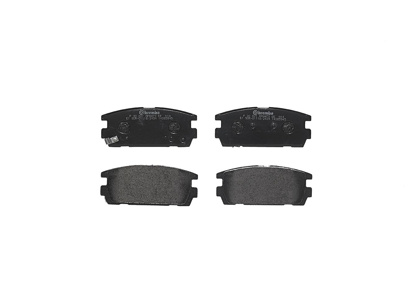Задні гальмівні колодки Brembo P30021 ціна, від 21.56 USD