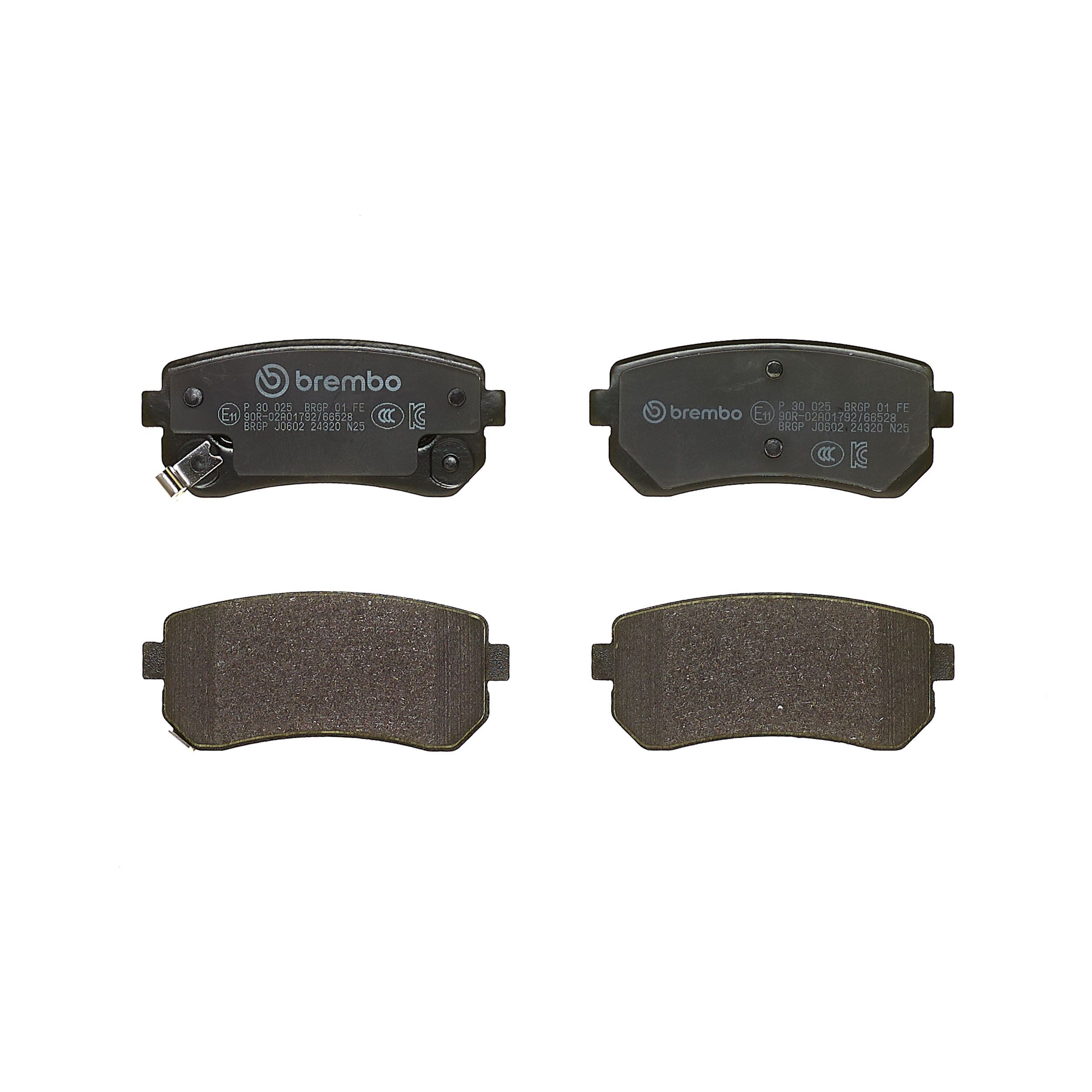 Купити P30025 Brembo Задні колодки