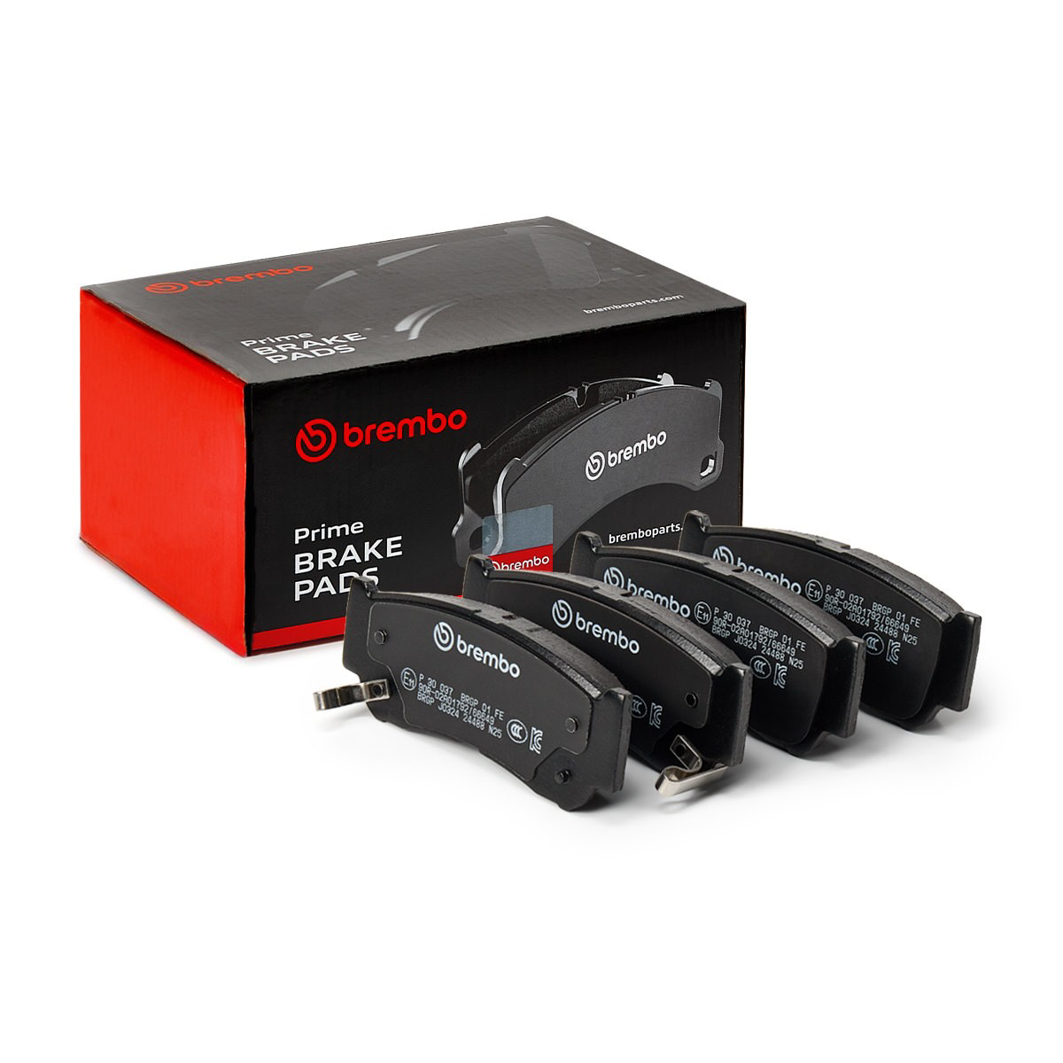 Задні гальмівні колодки P30037 Brembo