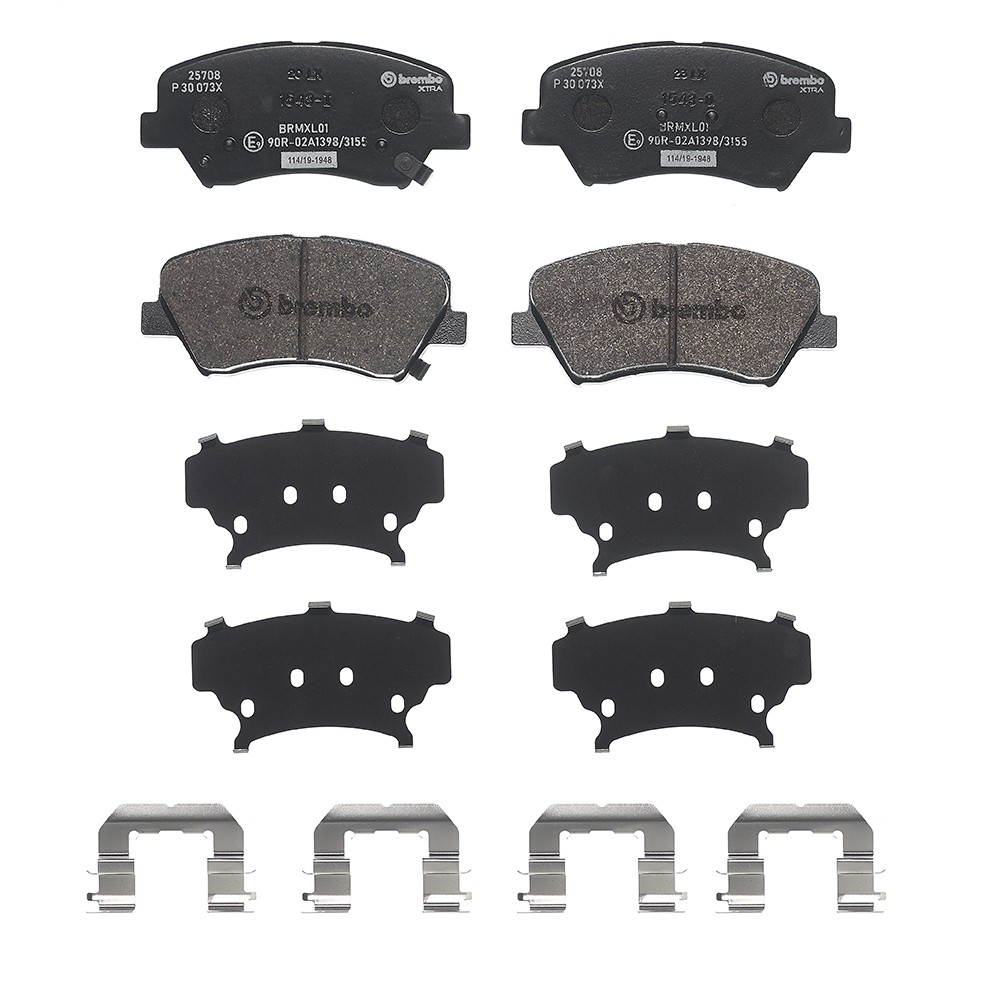 Гальмівні колодки Brembo P30073X ціна, від 23.00 USD