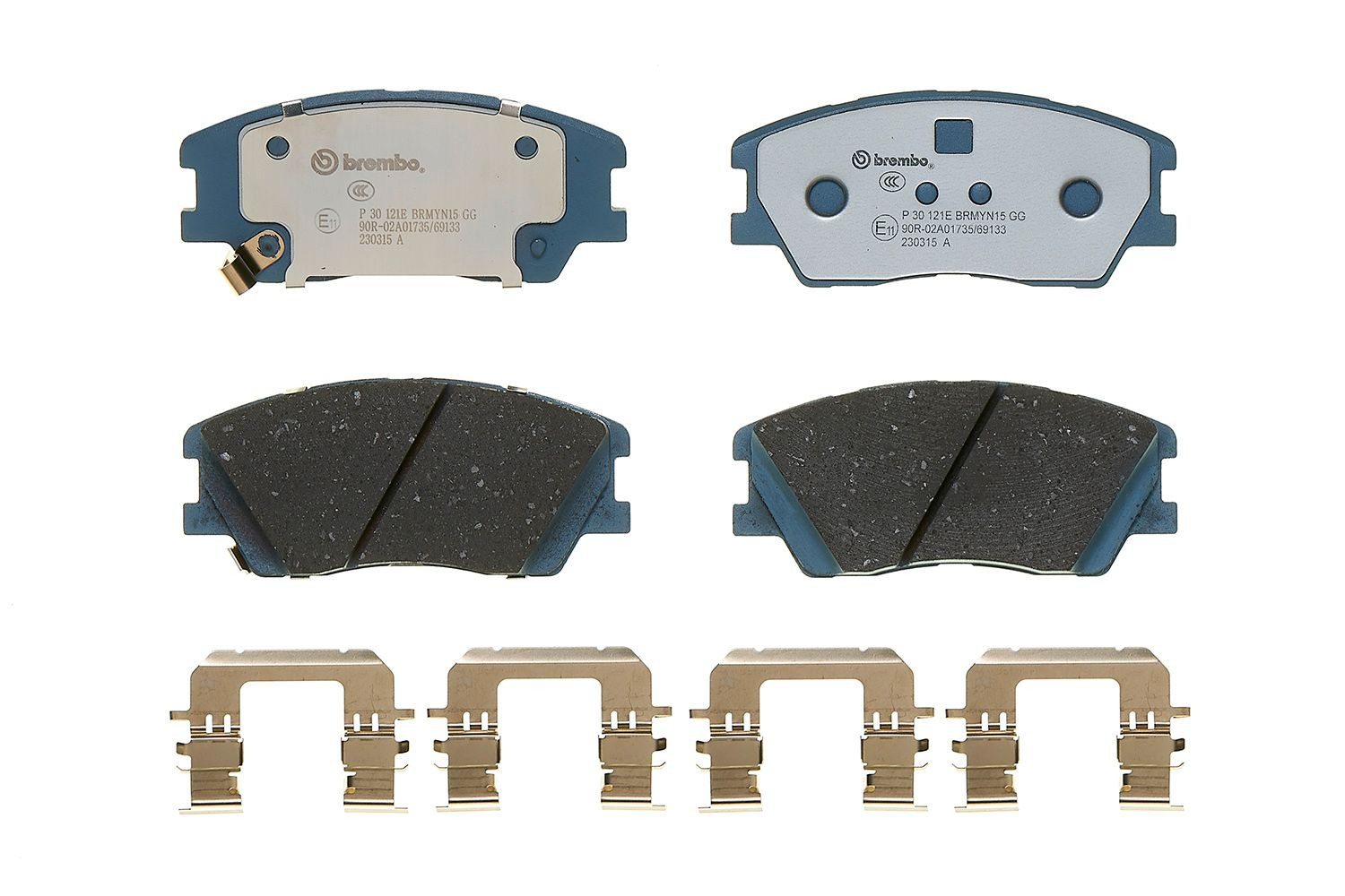 Гальмівні колодки Brembo P30121E ціна, від 40.43 USD