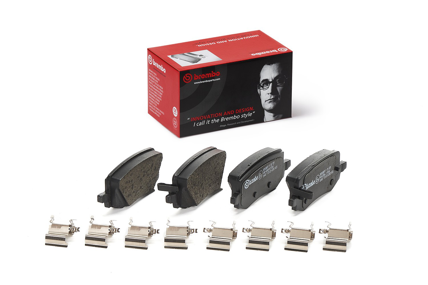 Задні гальмівні колодки Brembo P30139 ціна, від 42.28 USD