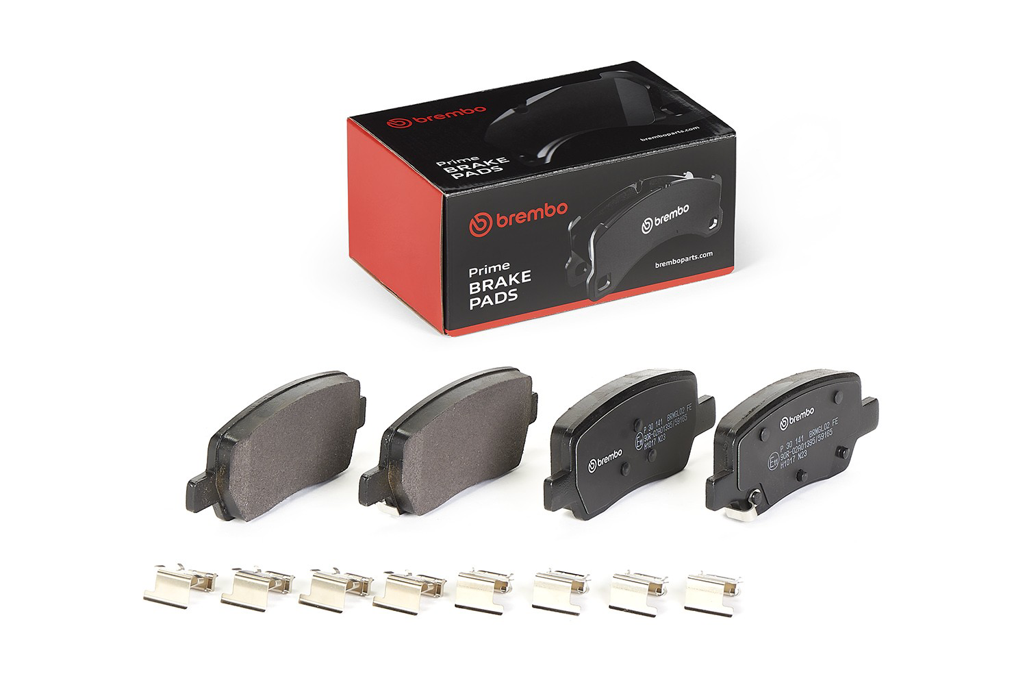 P30141 Brembo Колодки гальмівні задні, дискові
