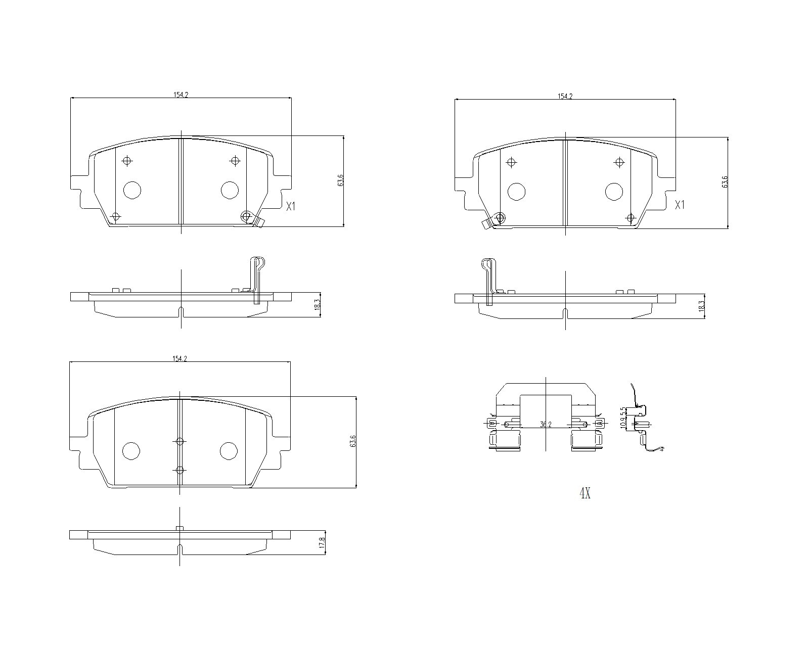 P30151 Brembo Передні гальмівні колодки