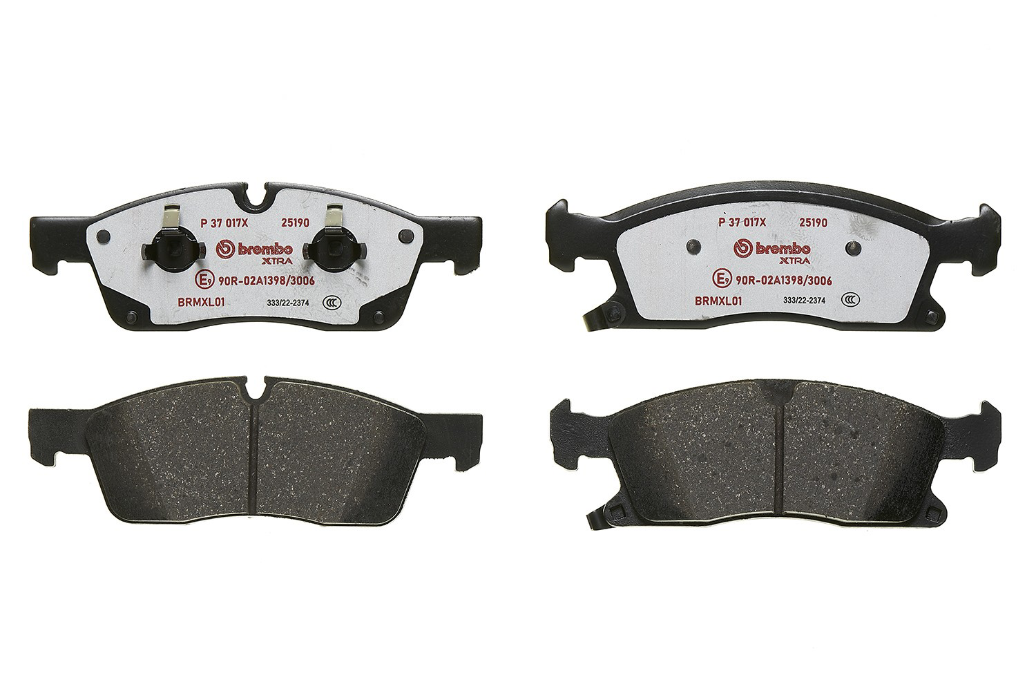 Передні тормозні колодки P37017X Brembo