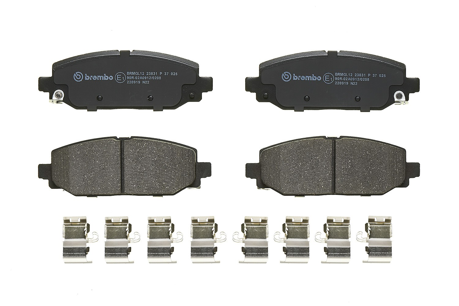Купити P37025 Brembo Задні колодки