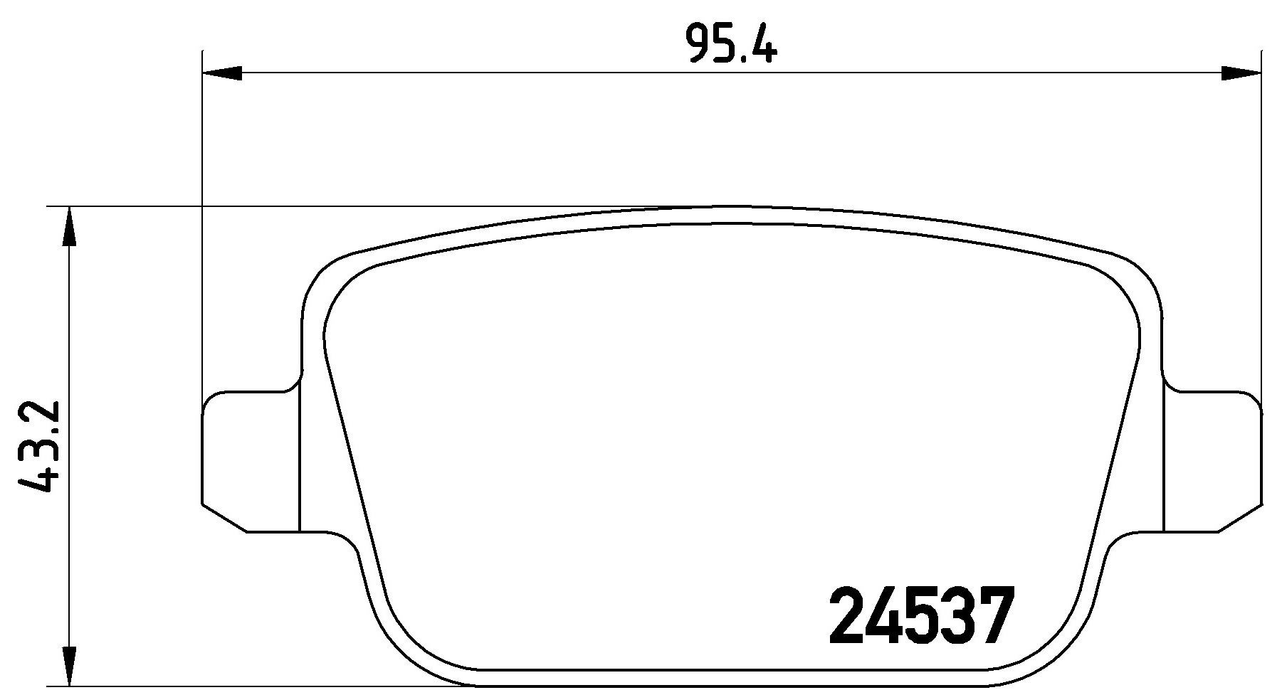 Задні гальмівні колодки Brembo P44016 ціна, від 30.70 USD