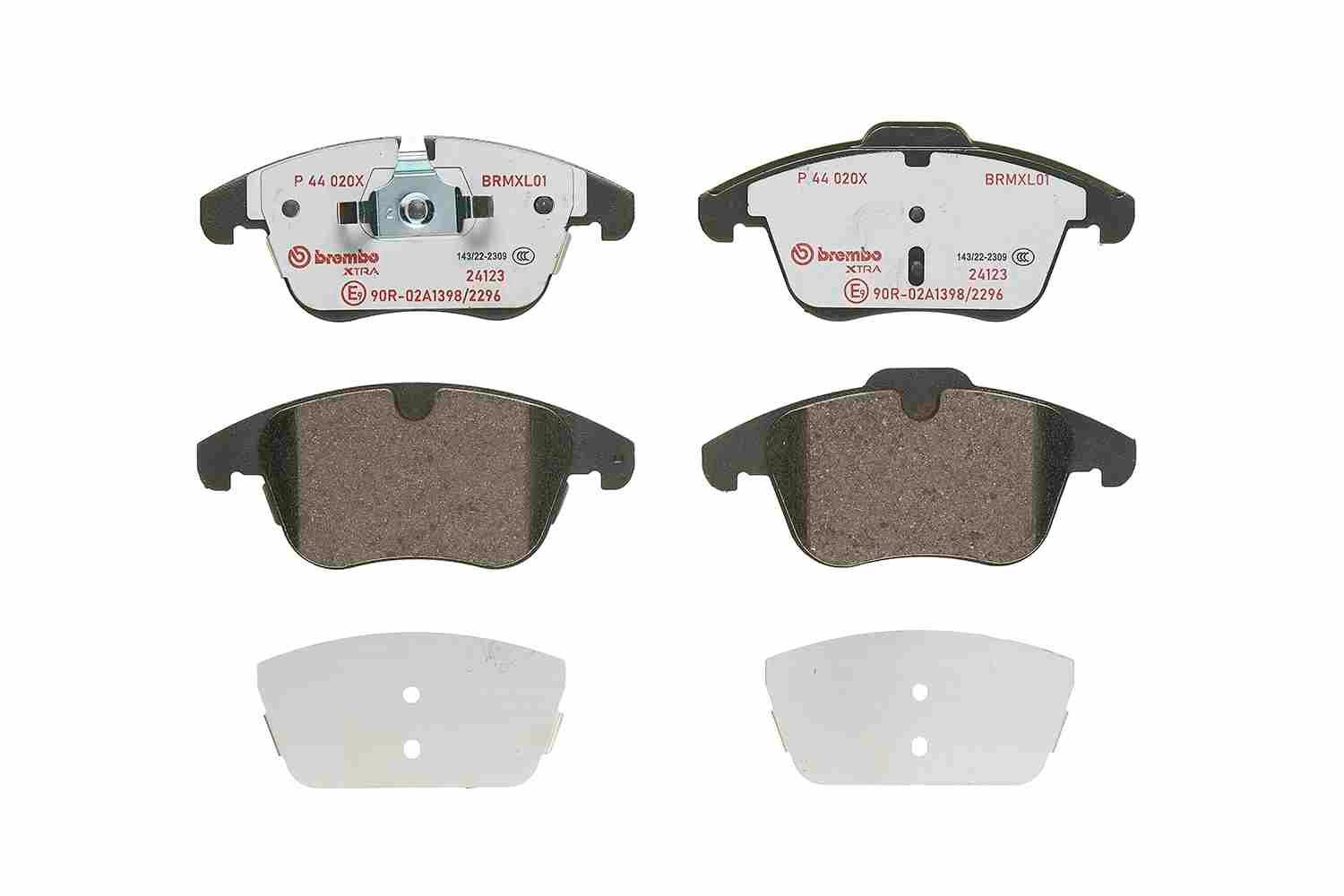 Купити P44020X Brembo Колодки гальмівні передні, дискові