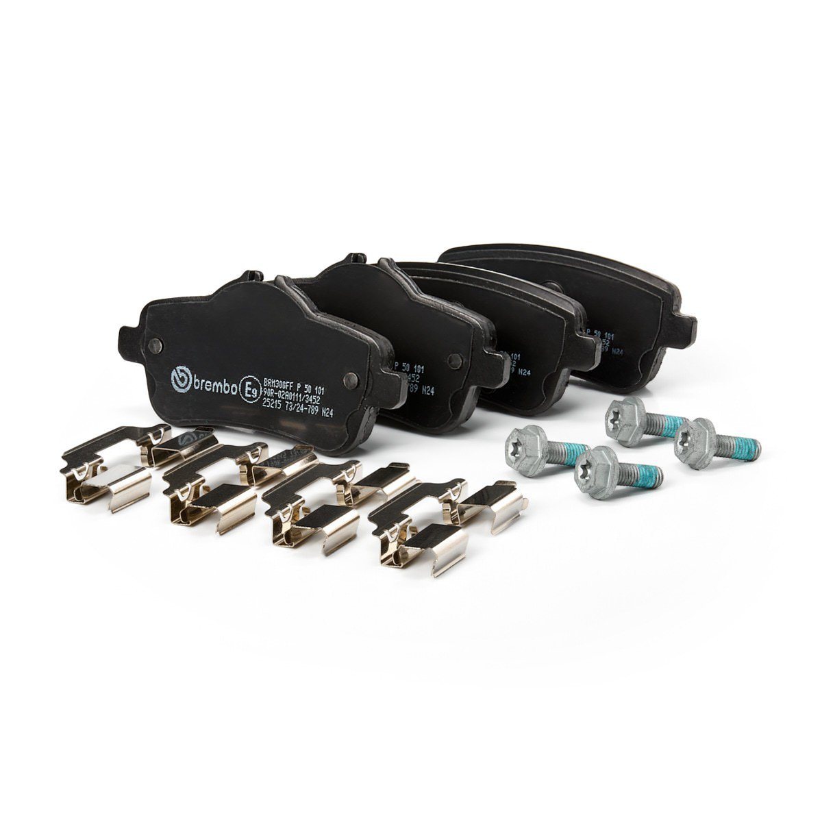 P50101 Brembo Колодки гальмівні задні, дискові