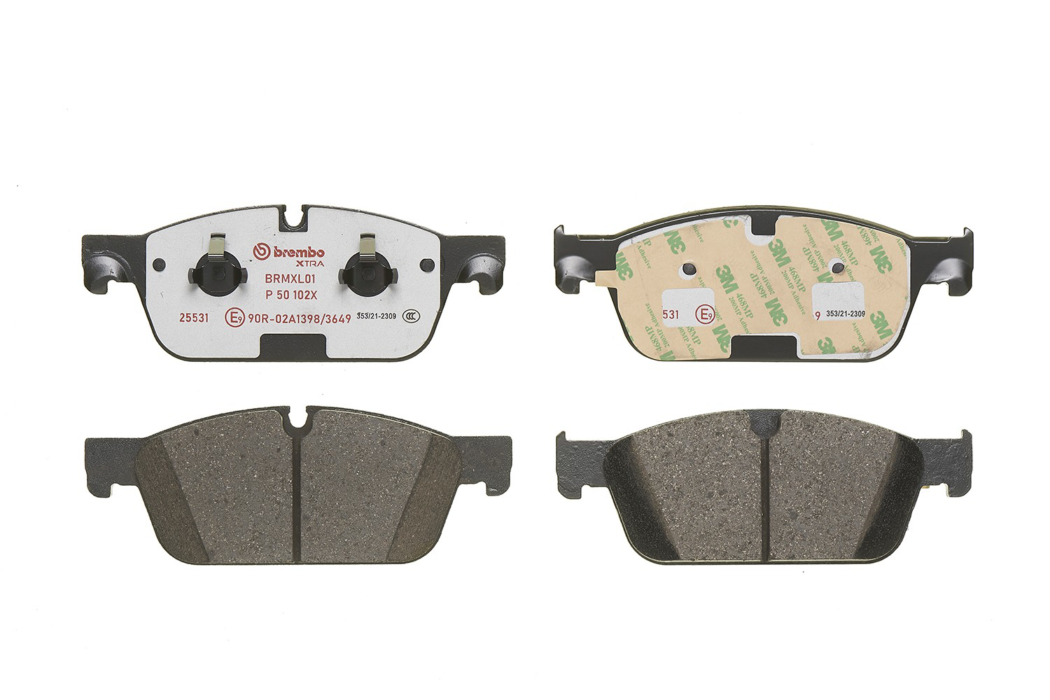 Передні тормозні колодки P50102X Brembo