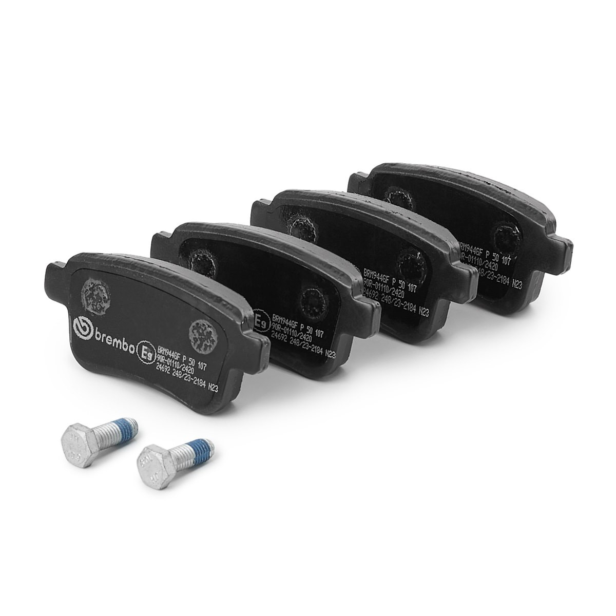 Задні гальмівні колодки Brembo P50107 ціна, від 18.46 USD
