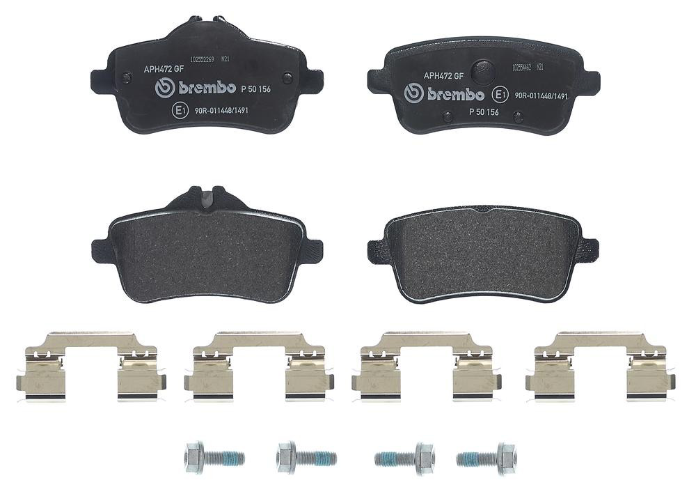 Купити P50156 Brembo Задні колодки